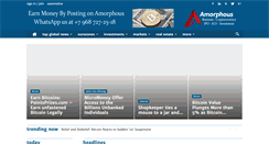 Desktop Screenshot of amorphous.in